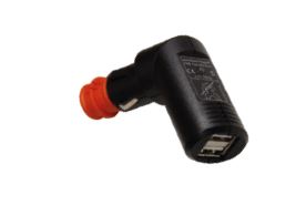 USB A WINKELSTECKER Doppel USB Länge: 110 mm